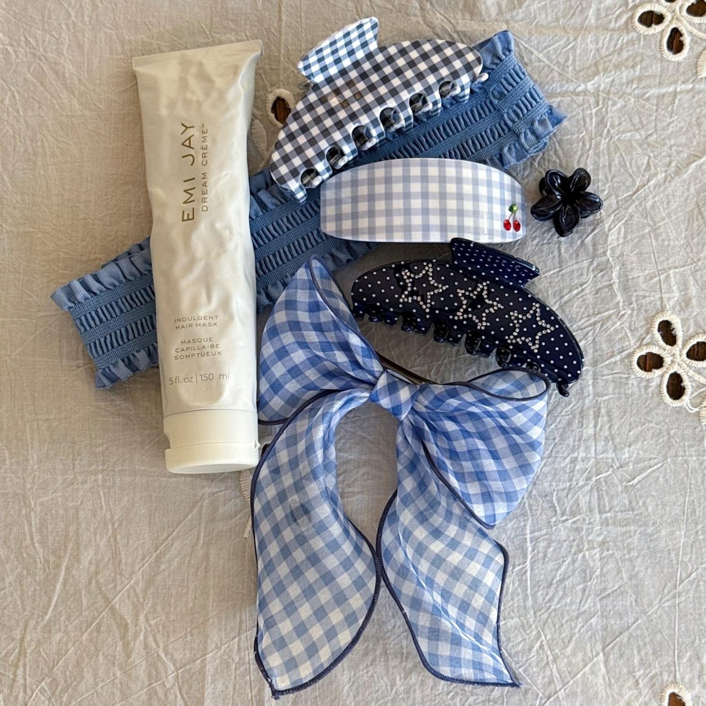 Big Effing Clip in Polka Dot Darling